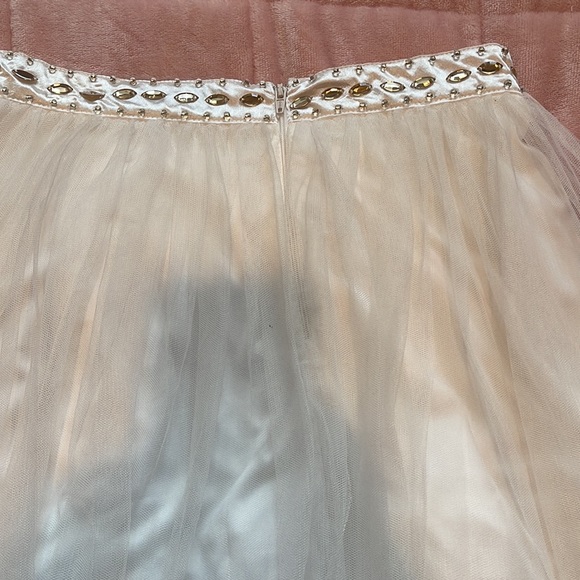 white sequin skirt - Picture 5 of 5